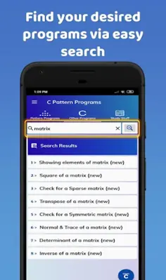 C Pattern Programs android App screenshot 1